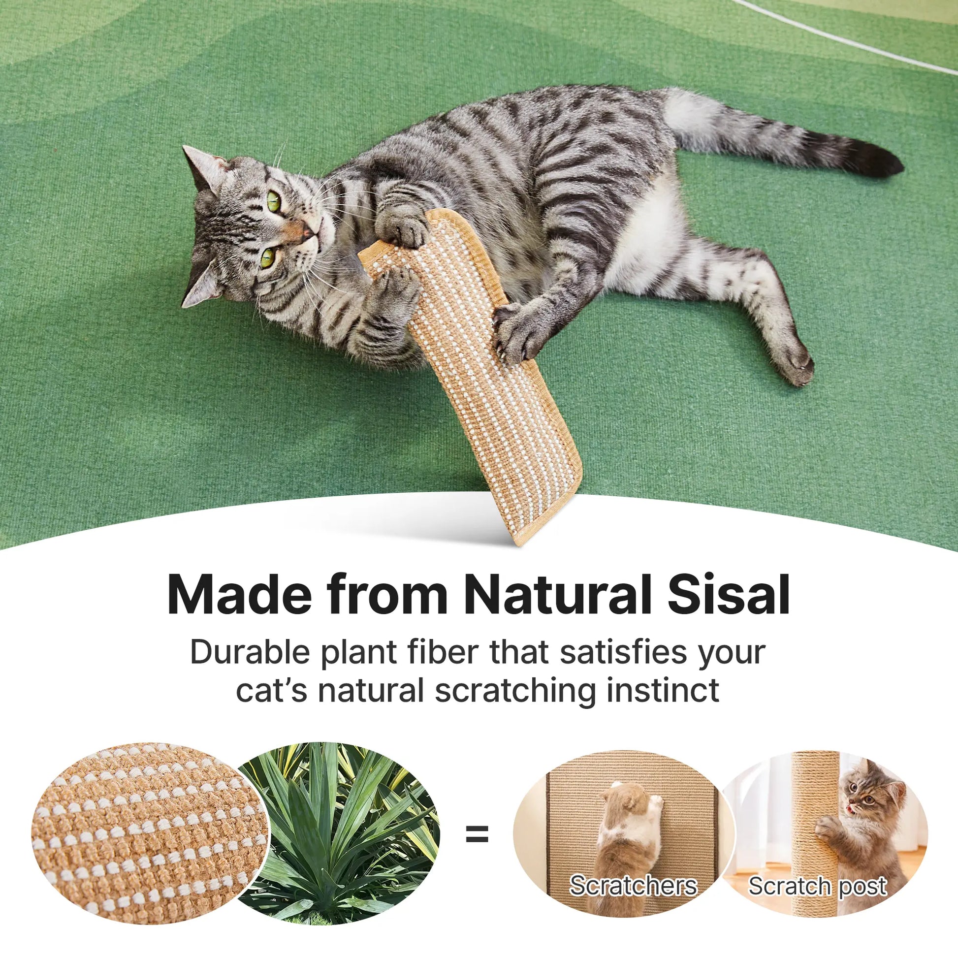 Cat Sisal Kicker Toys