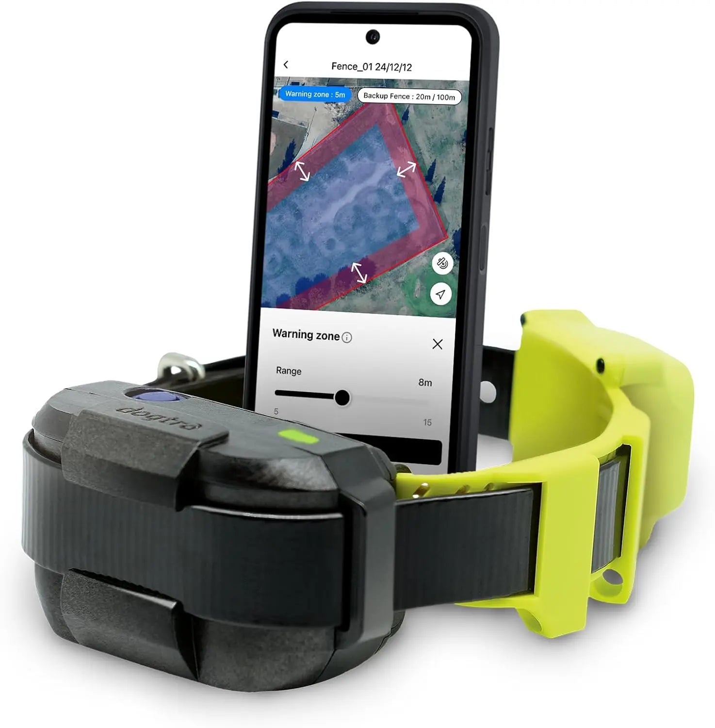 SmartRange Wireless GPS Dog Fence System – App-Controlled Boundary System for Large Outdoor Spaces